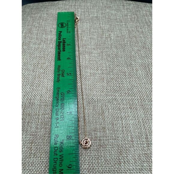 Swarovski Sparkling Dance Necklace Red Crystal Gold Chain Una Gift Idea - Picture 6 of 7